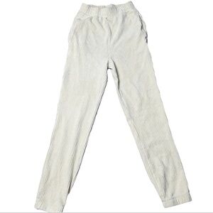 H&M Corduroy Stretch Pants XS Winter Comfort Cozy Soft Loungewear Velvet Classic